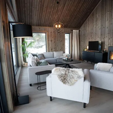 Luxury Home, Skiing, Sauna, Remote Office Несбиен