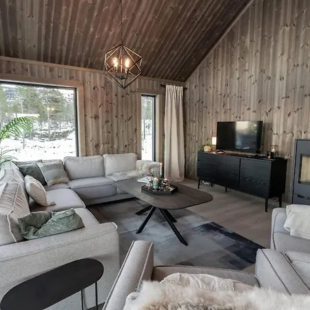 Luxury Home, Skiing, Sauna, Remote Office Дом отдыха Несбиен