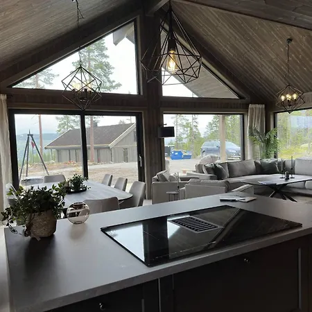 Luxury Home, Skiing, Sauna, Remote Office Несбиен