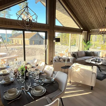 Luxury Home, Skiing, Sauna, Remote Office * Несбиен