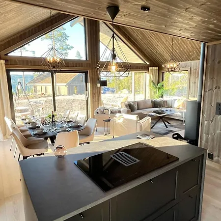 Luxury Home, Skiing, Sauna, Remote Office Несбиен