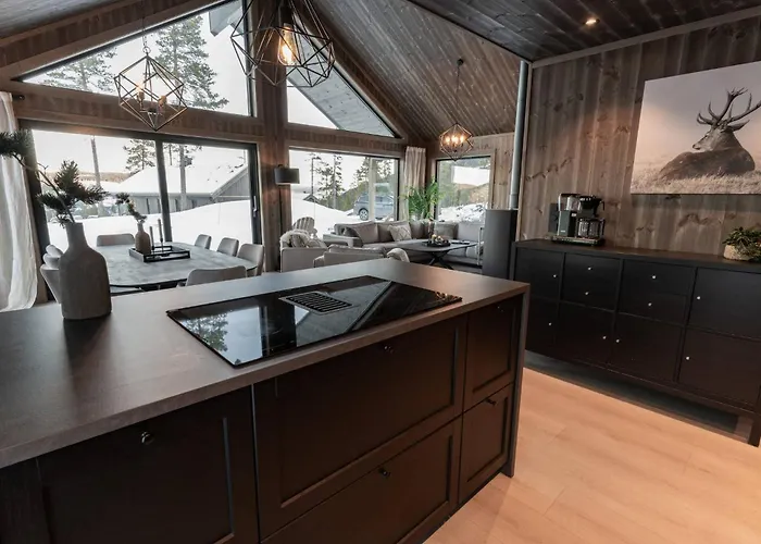 Luxury Home, Skiing, Sauna, Remote Office Feriehus Nesbyen