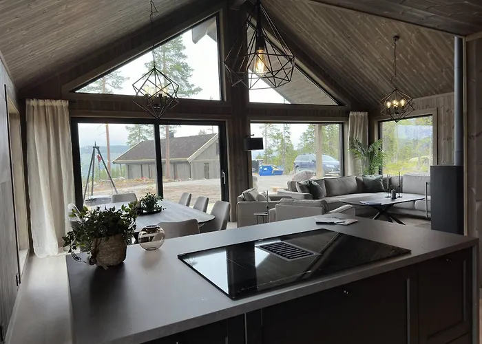 Luxury Home, Skiing, Sauna, Remote Office Nesbyen