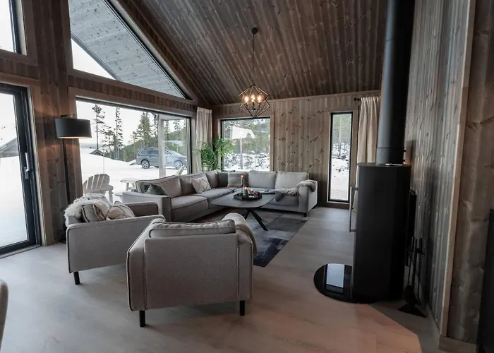 Luxury Home, Skiing, Sauna, Remote Office Σπίτι διακοπών *