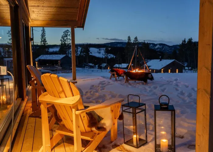 Luxury Home, Skiing, Sauna, Remote Office Feriehus