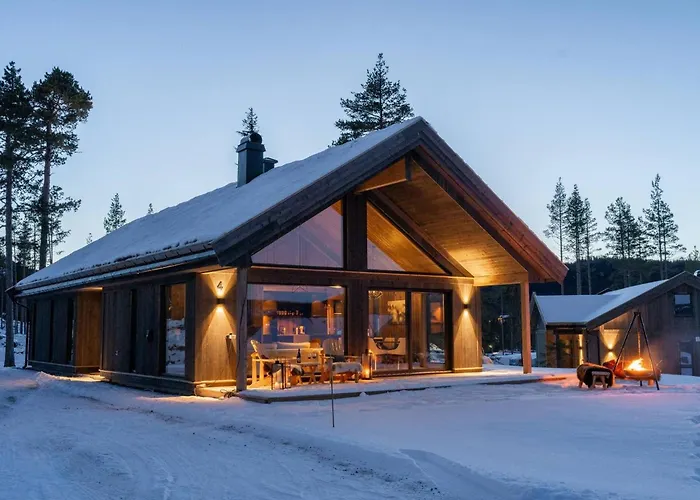 Luxury Home, Skiing, Sauna, Remote Office Nesbyen