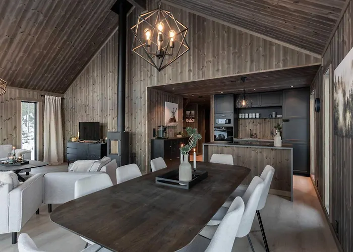 Luxury Home, Skiing, Sauna, Remote Office Nesbyen