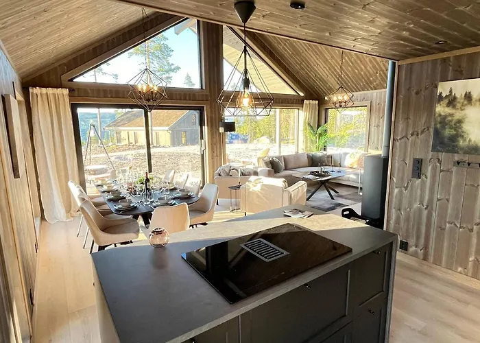 Luxury Home, Skiing, Sauna, Remote Office Nesbyen